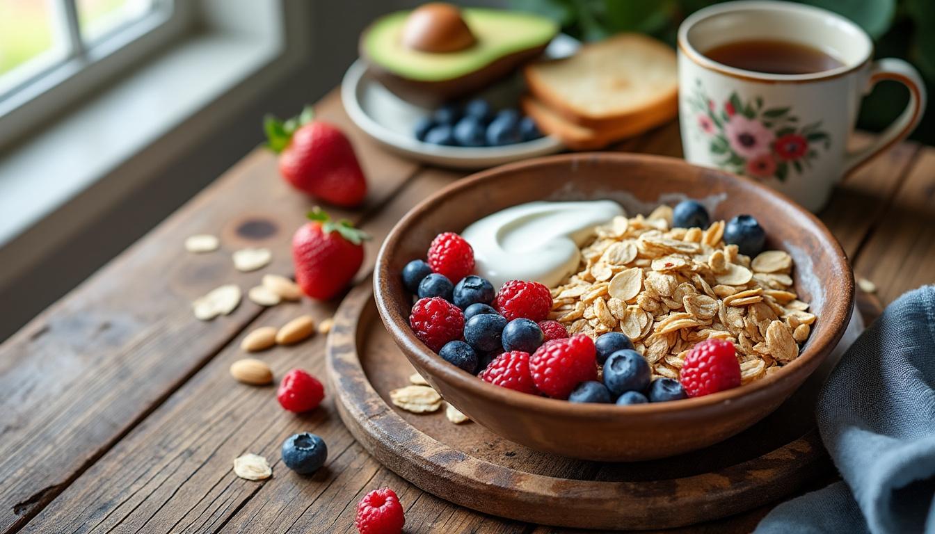 découvrez des idées de petit déjeuner savoureuses et équilibrées spécialement conçues pour les diabétiques, alliant plaisir et contrôle de la glycémie.