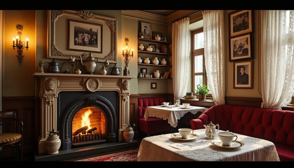 plongez dans l'ambiance chaleureuse de chez mémé, un restaurant et salon de thé alliant convivialité et saveurs authentiques pour un moment inoubliable.