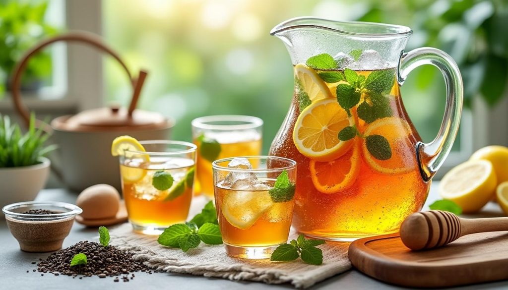 découvrez nos astuces et recettes simples pour préparer un thé glacé maison rafraîchissant, parfait pour les journées ensoleillées.