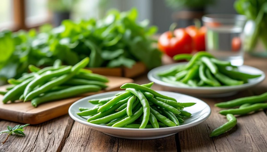 découvrez combien de calories contiennent les haricots verts et quelle quantité consommer pour rester léger tout en profitant de leurs bienfaits nutritionnels.