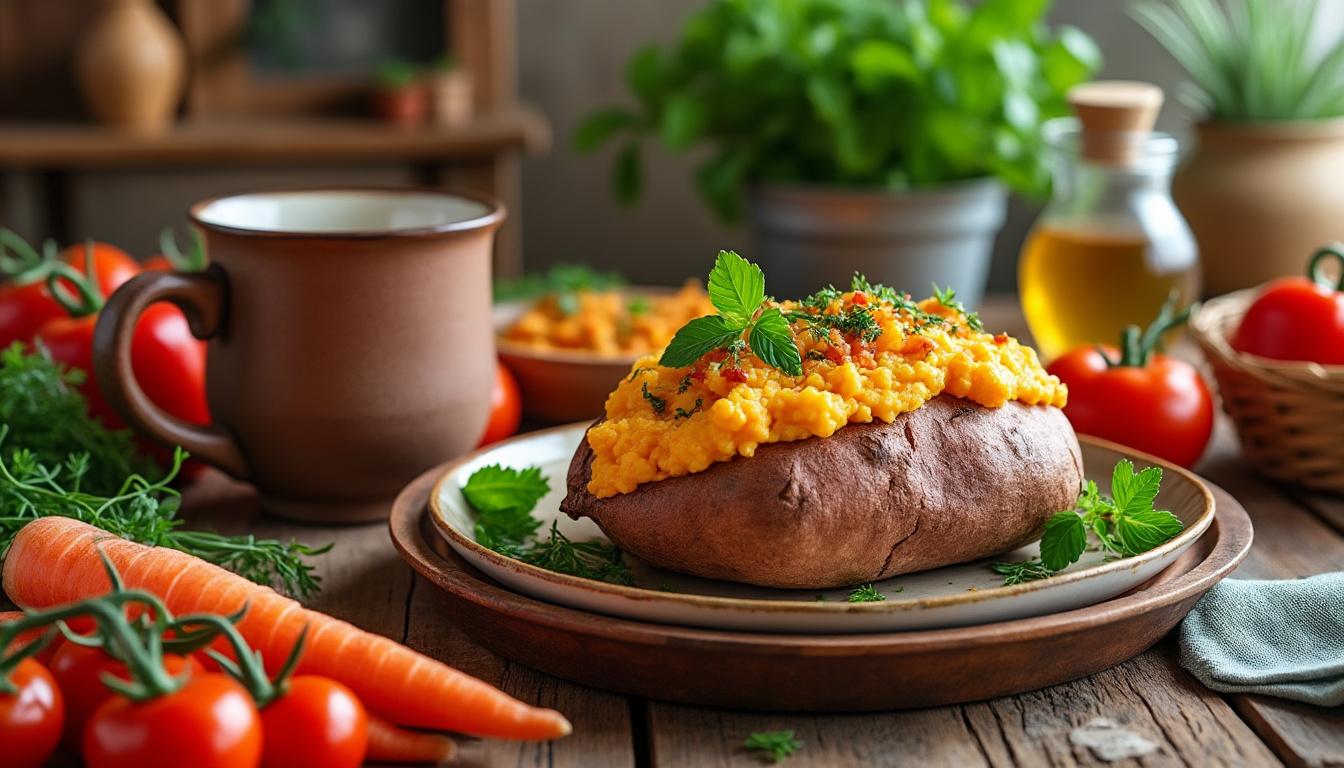 découvrez la quantité exacte de calories contenues dans la patate douce et ses bienfaits pour votre alimentation.