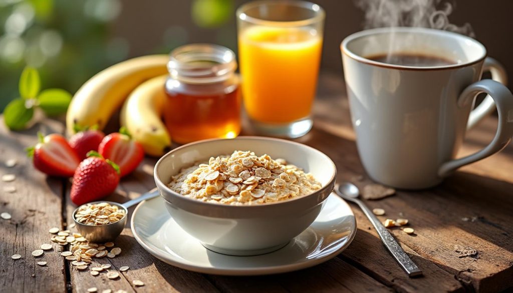 découvrez la quantité idéale de flocons d'avoine à consommer au petit déjeuner pour bien commencer votre journée avec énergie et vitalité.