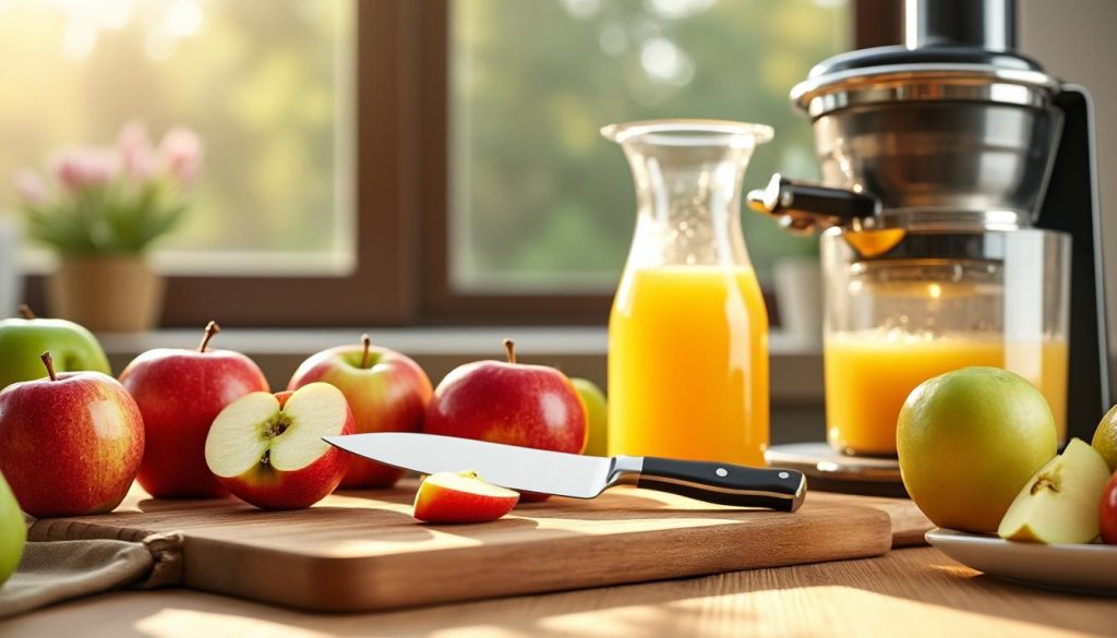 découvrez comment préparer facilement du jus de pomme maison avec nos astuces simples et rapides pour un résultat naturel et savoureux.