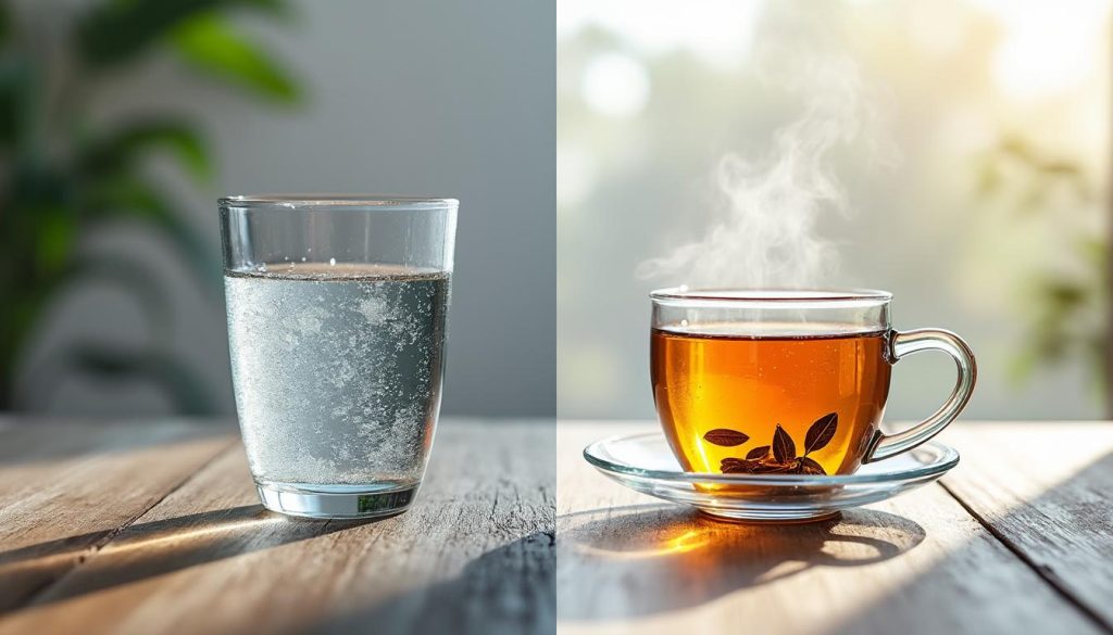 découvrez si le thé hydrate autant que l'eau grâce à une comparaison détaillée et explorez les effets de chaque boisson sur l'hydratation du corps.