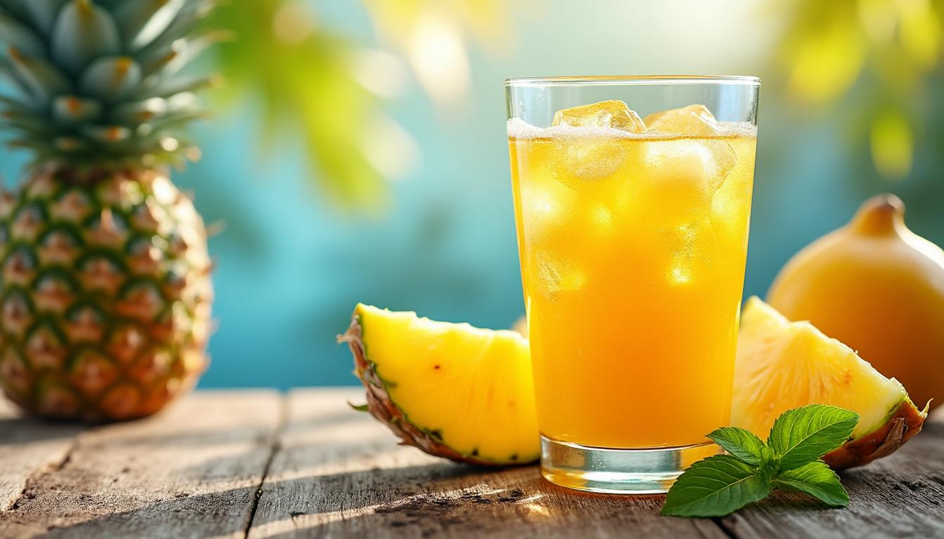 découvrez comment boire du jus d'ananas avant l'amour peut améliorer l'expérience masculine grâce à ses bienfaits naturels sur le goût et la vitalité.