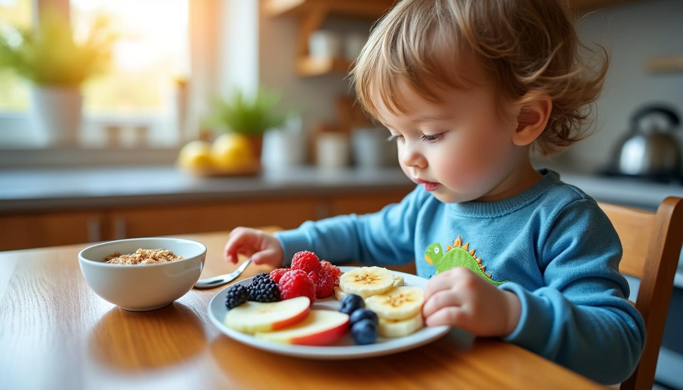 découvrez des idées et conseils pratiques pour préparer un petit déjeuner équilibré et adapté aux besoins nutritionnels d'un enfant de 2 ans.