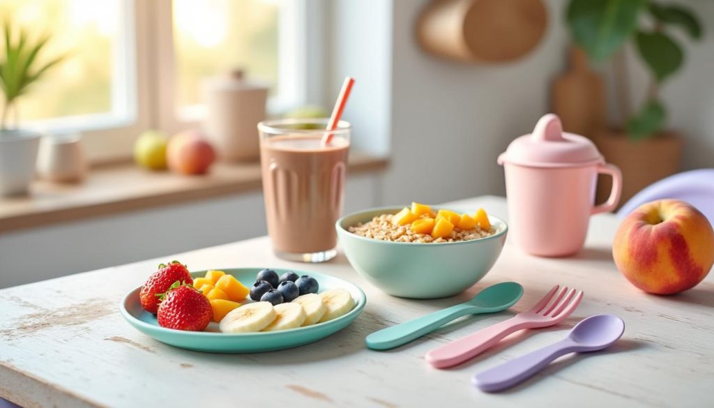 découvrez des idées de petit déjeuner saines et adaptées pour un enfant de 2 ans, accompagnées de conseils pratiques pour bien commencer la journée.