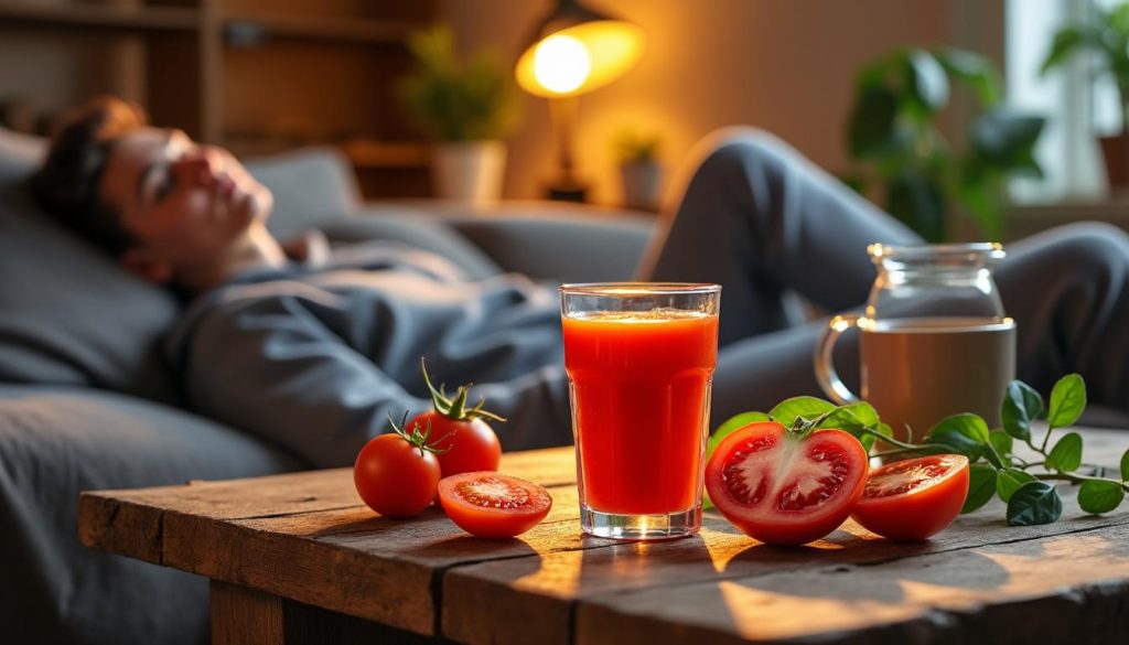 découvrez si boire du jus de tomate le soir présente des risques pour la santé et quels sont ses bienfaits potentiels avant de dormir.