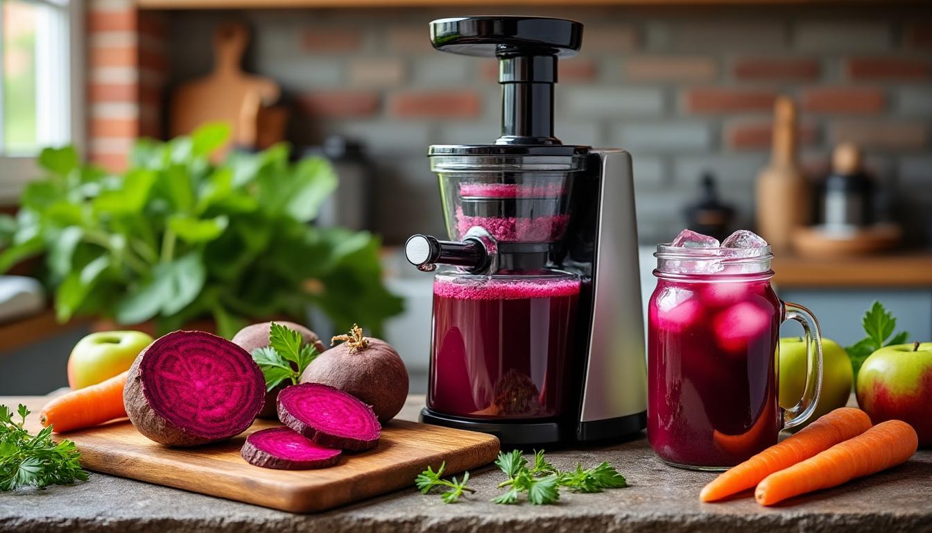 apprenez à préparer facilement du jus de betterave frais à la maison grâce à nos conseils simples et rapides pour une boisson saine et revitalisante.