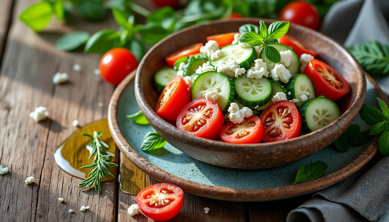 découvrez comment choisir une salade faible en calories pour un repas équilibré et savoureux, adapté à vos objectifs nutritionnels.