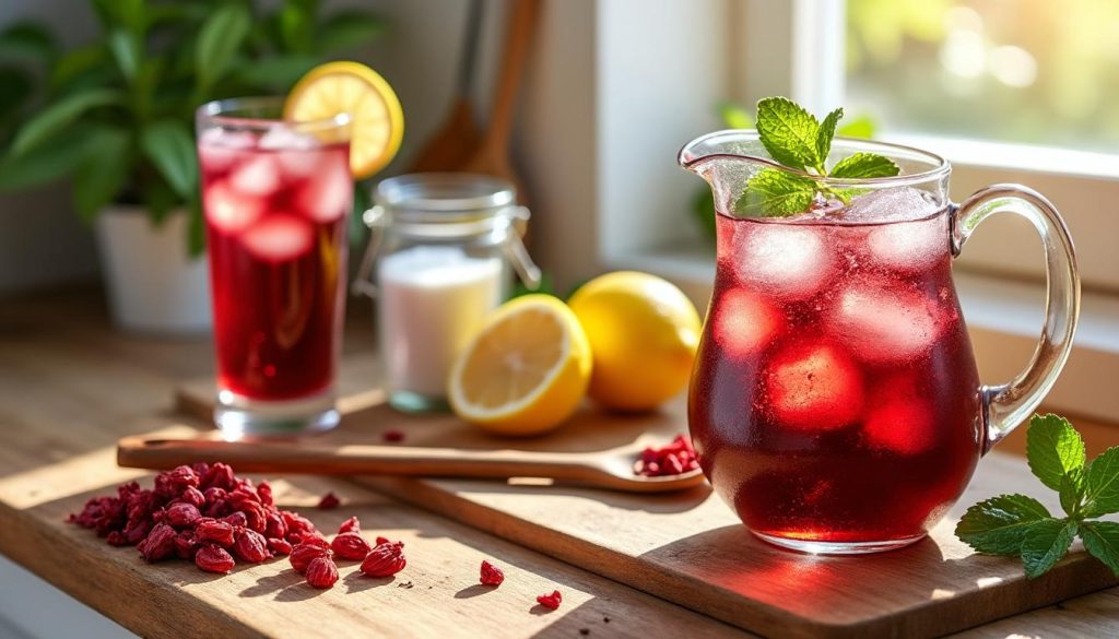 découvrez comment préparer un jus de bissap maison rafraîchissant, naturel et parfait pour étancher votre soif lors des journées chaudes.