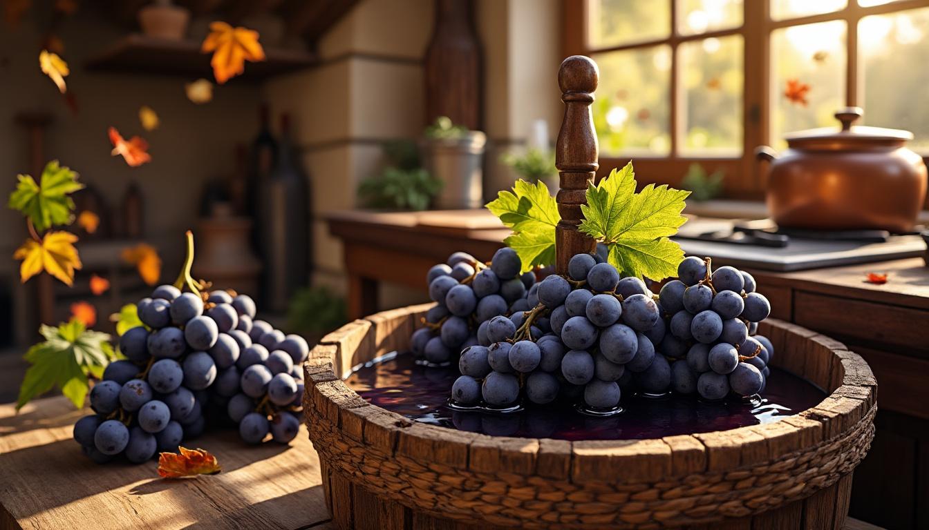 découvrez comment presser du jus de raisin facilement sans machine grâce à nos astuces simples et naturelles pour un jus frais et savoureux fait maison.