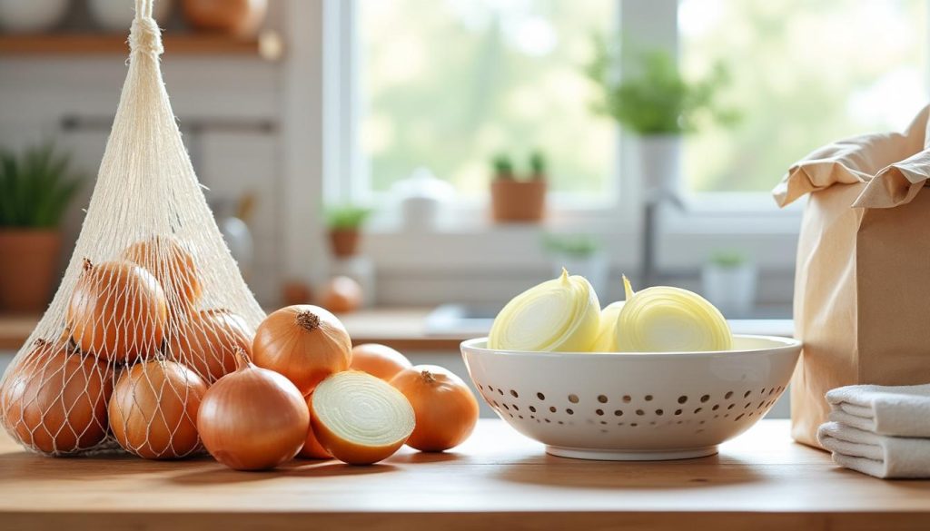 découvrez des techniques simples et efficaces pour conserver vos oignons plus longtemps et garder toute leur fraîcheur.