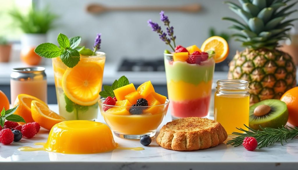explorez des idées créatives et originales pour réutiliser le jus des fruits en boîte dans vos recettes et boissons, pour plus de saveurs et d'originalité.