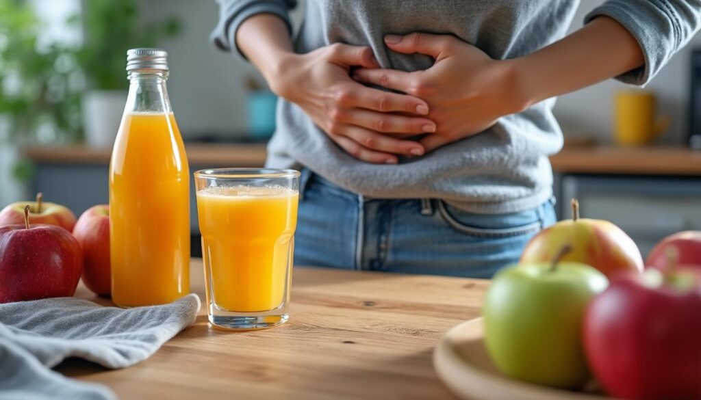 découvrez si la consommation de jus de pomme peut entraîner des diarrhées, ses effets sur la digestion et comment l'éviter.