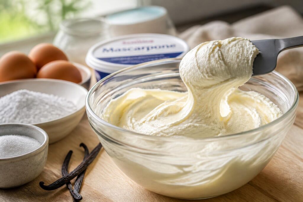 découvrez notre astuce pour réussir une crème mascarpone légère et onctueuse à chaque préparation, idéale pour sublimer vos desserts.