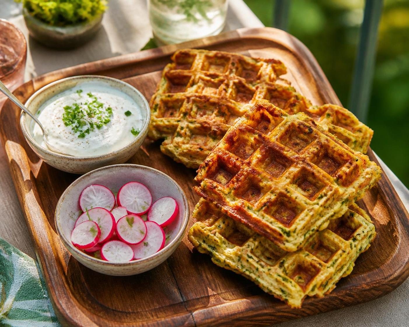 découvrez la recette de la gaufre courgette, l'astuce gourmande pour un apéritif léger et original qui séduira tous vos invités.