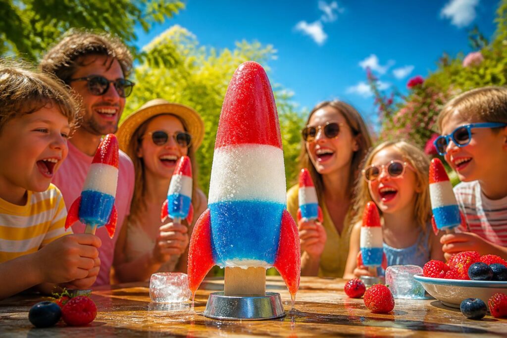 découvrez la recette facile et gourmande de la glace fusée, idéale pour rafraîchir petits et grands cet été avec une explosion de saveurs glacées.