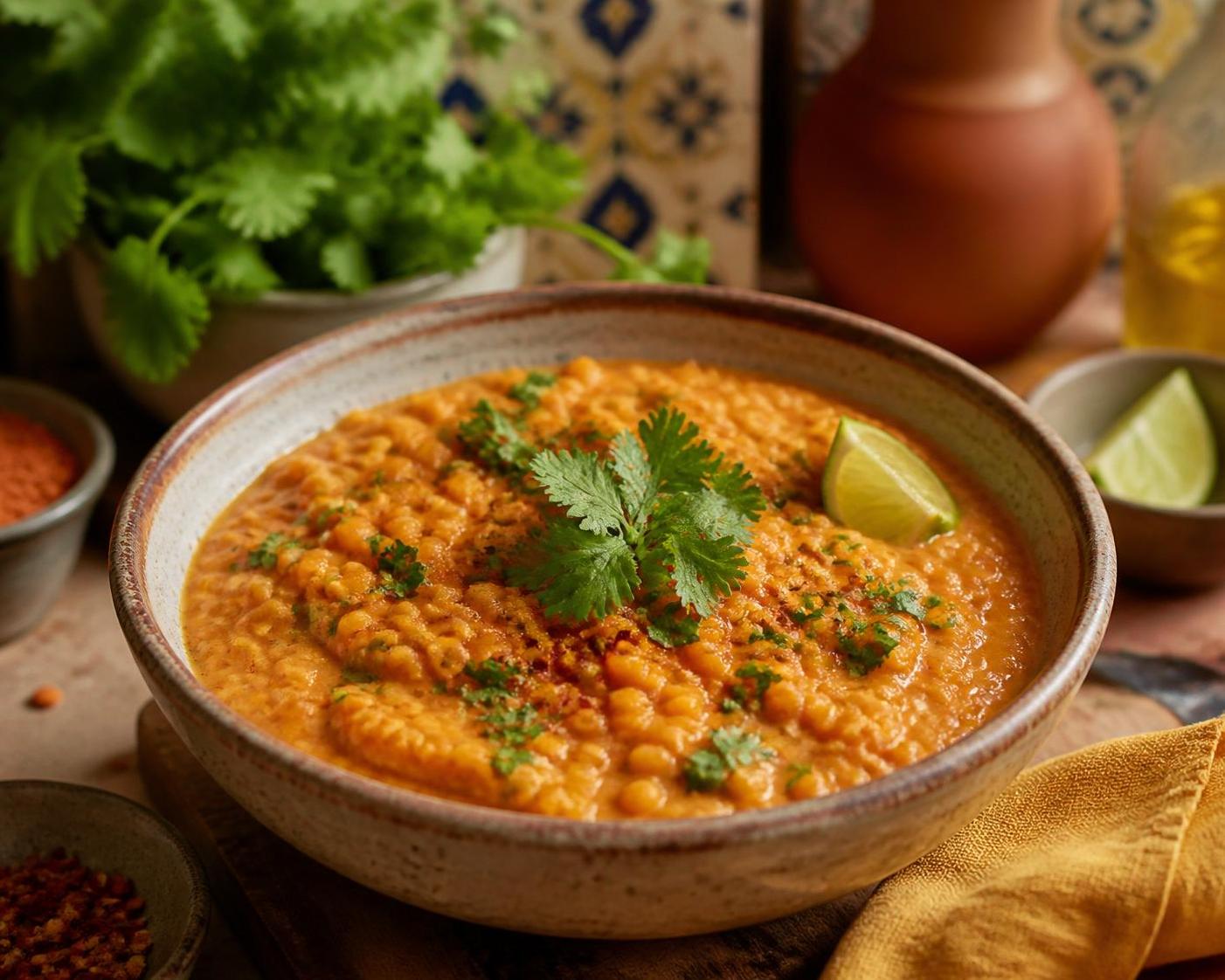 découvrez l'alliance gourmande des lentilles corail et du coco pour réchauffer vos plats végétariens avec saveur et douceur.