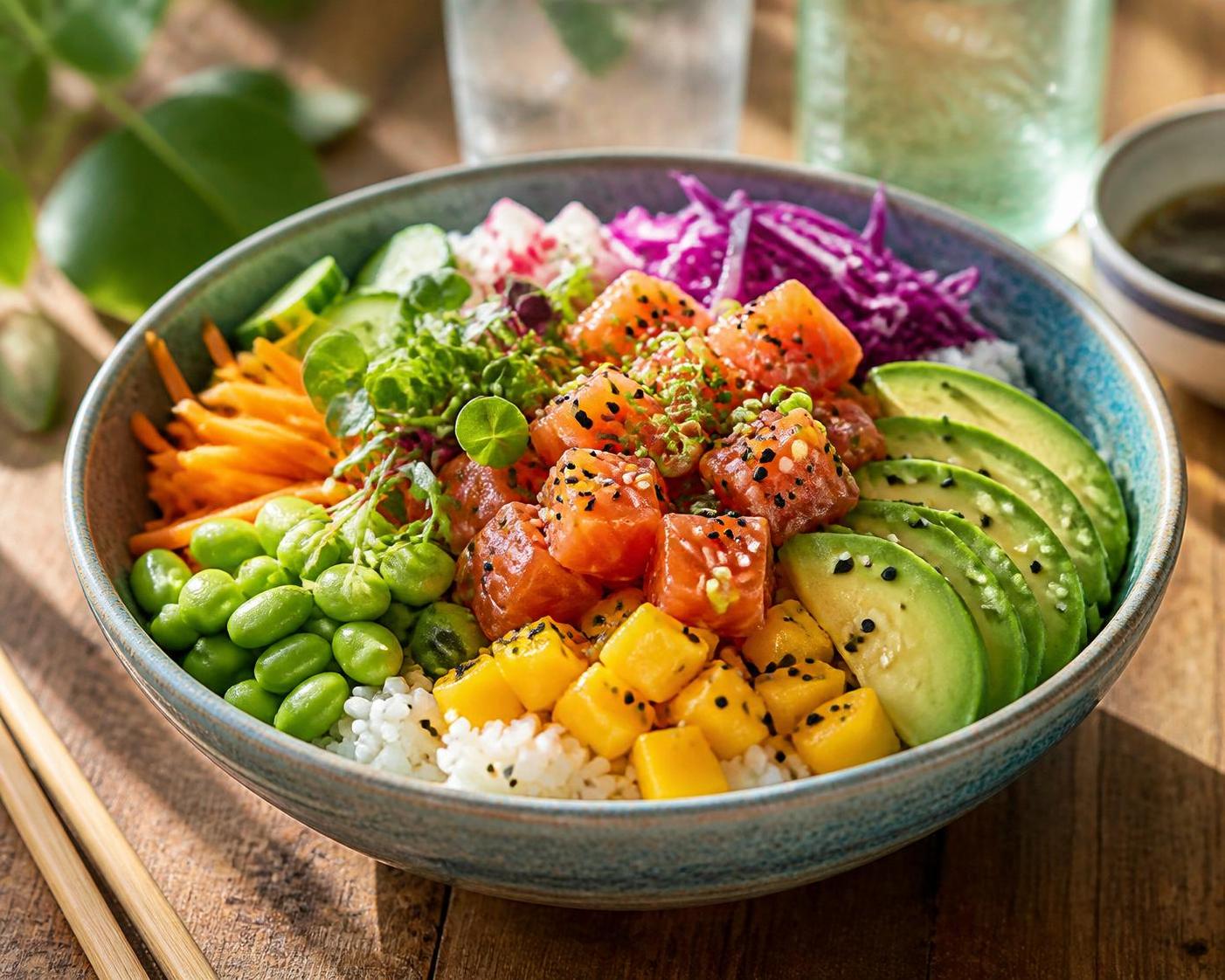 découvrez nos recettes fraîches de poke bowl et nos astuces pour préparer un déjeuner équilibré et rapide, idéal pour allier saveurs et santé au quotidien.