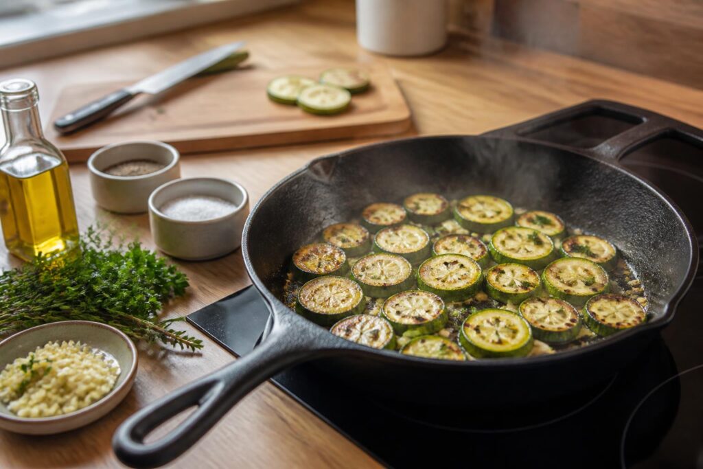 découvrez notre recette de courgette à la poêle avec des astuces pour une cuisson rapide et savoureuse, idéale pour un plat simple et délicieux.