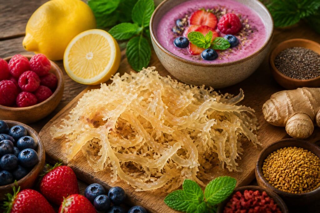 découvrez comment le seamoss, cette algue marine aux multiples bienfaits, révolutionne nos recettes santé en apportant vitamines, minéraux et vitalité à votre alimentation quotidienne.