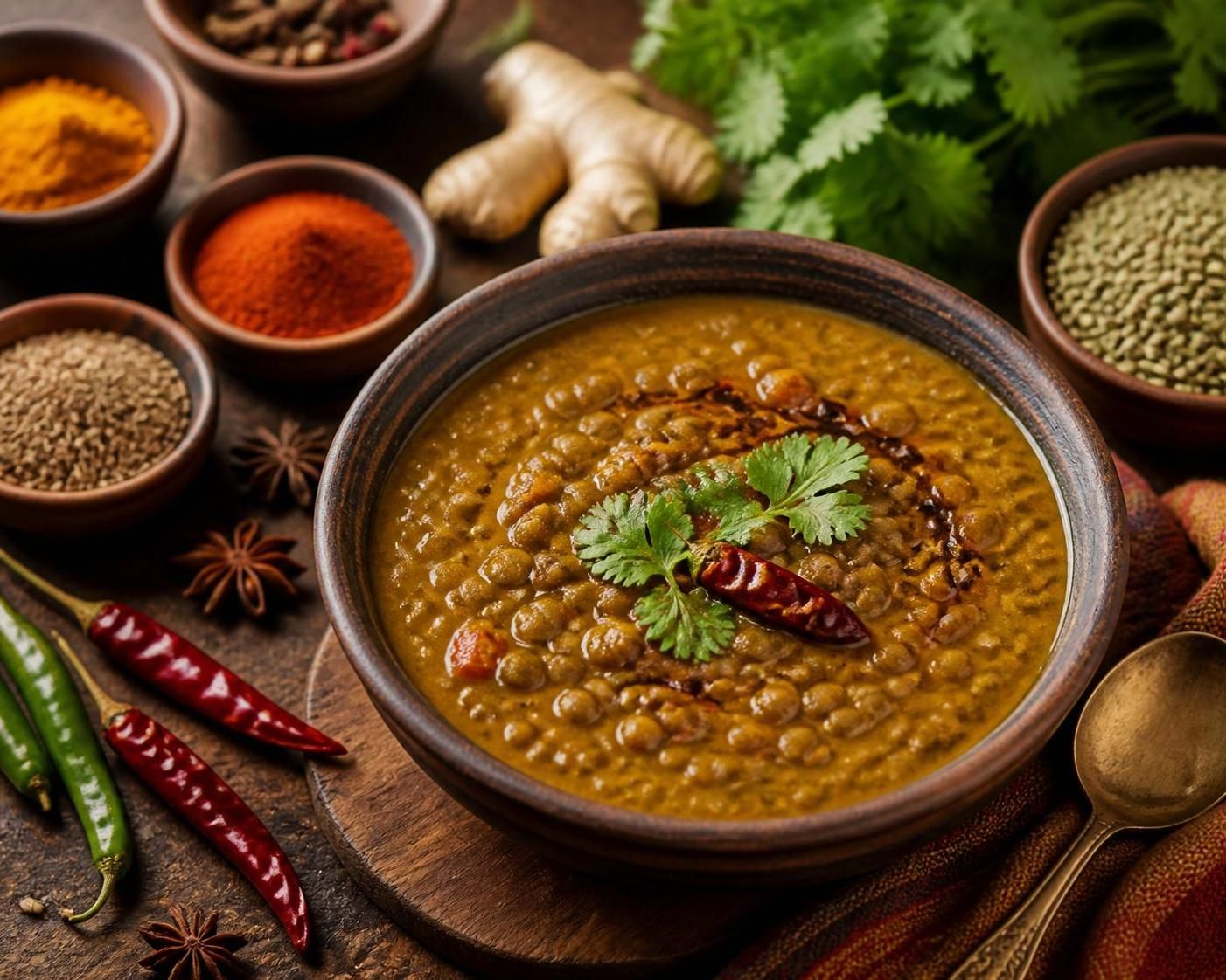 découvrez notre recette de dahl de lentilles vertes, un plat épicé et réconfortant parfait pour réchauffer vos soirées avec saveur et chaleur.