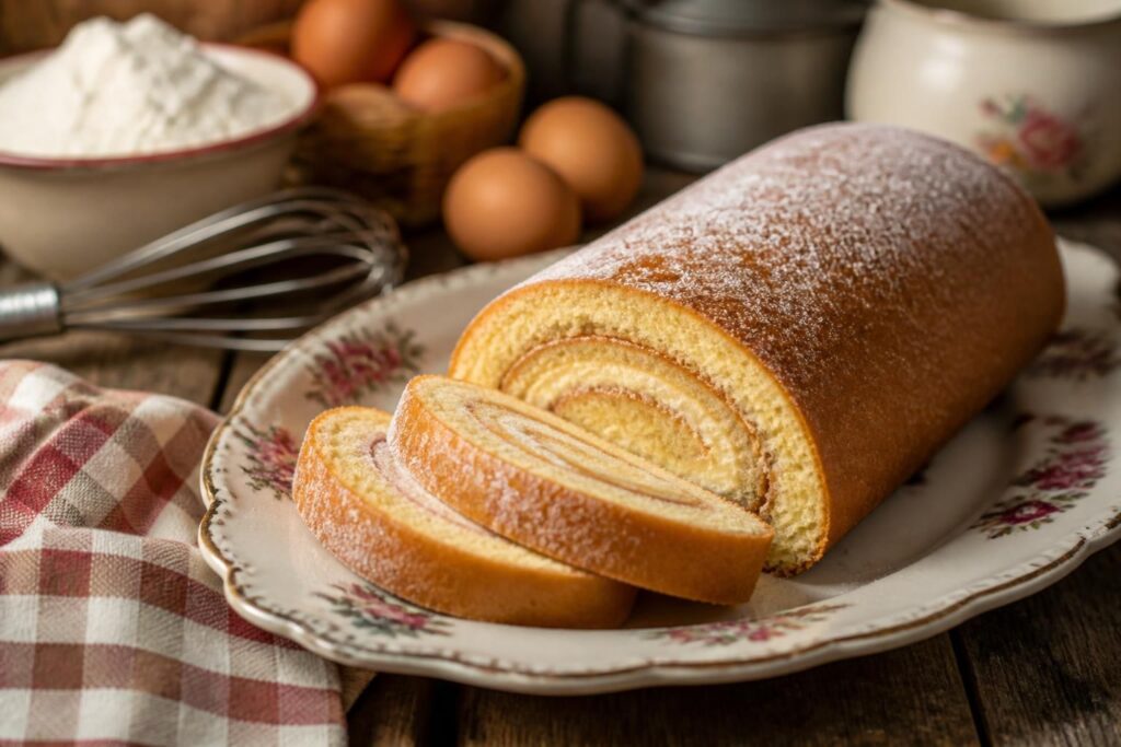 découvrez la recette traditionnelle du gâteau roulé grand-mère avec une pâte moelleuse et légère, parfaite pour toutes vos occasions gourmandes.