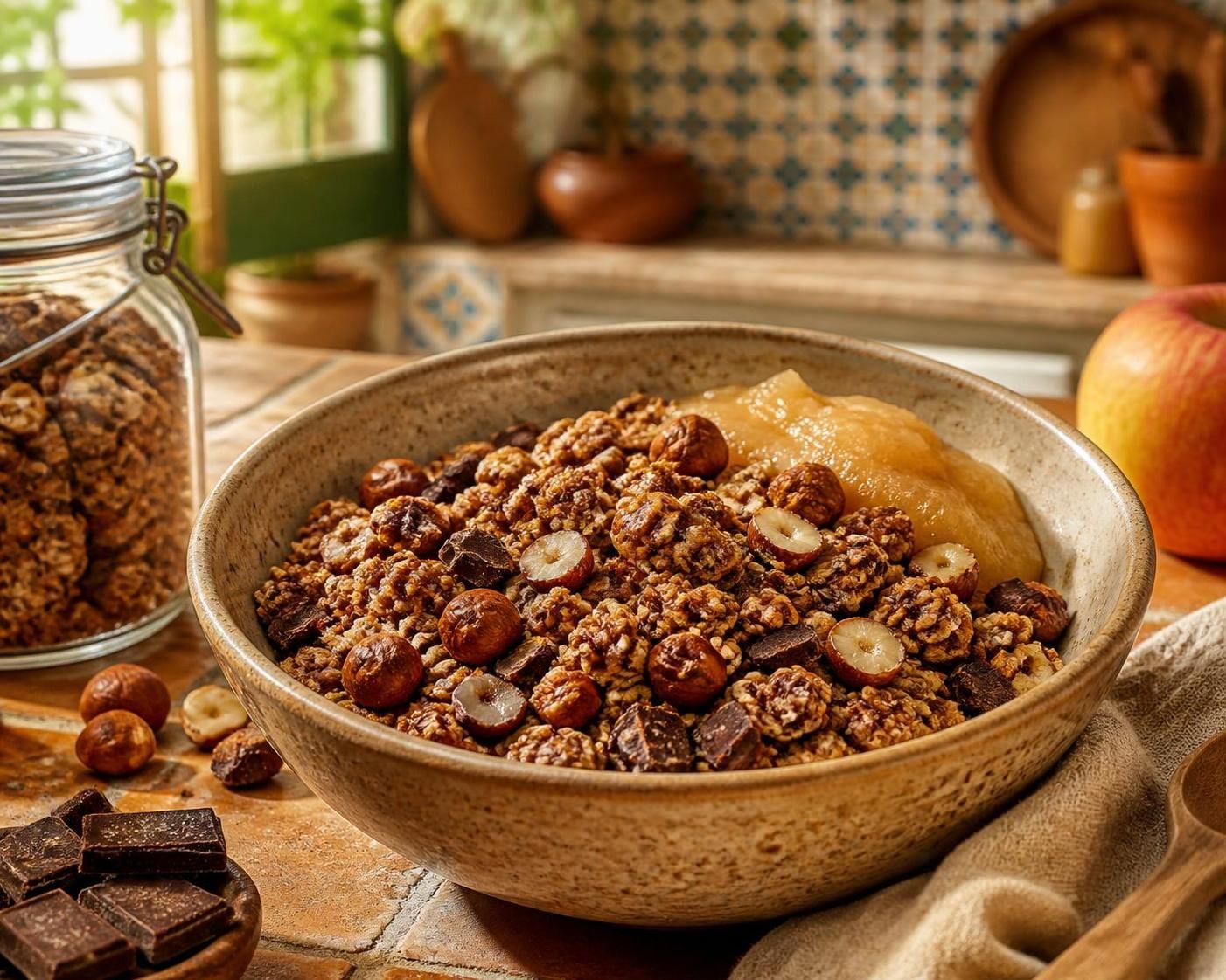 découvrez les secrets d'une recette de granola maison croustillante et saine pour un petit-déjeuner gourmand et équilibré.