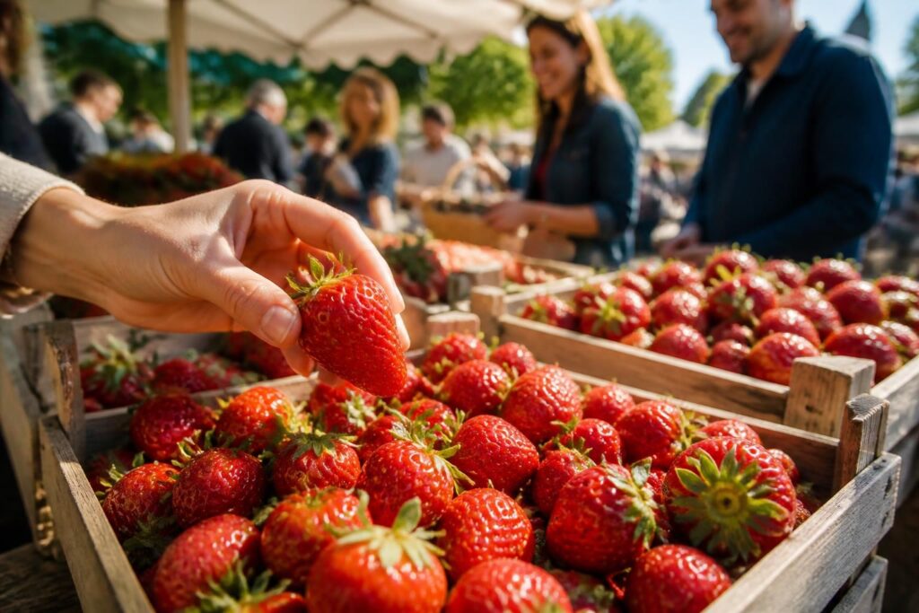 découvrez nos conseils pour choisir les fraises les plus savoureuses au marché pendant la saison. apprenez à reconnaître les fruits frais, juteux et sucrés pour des desserts parfaits.