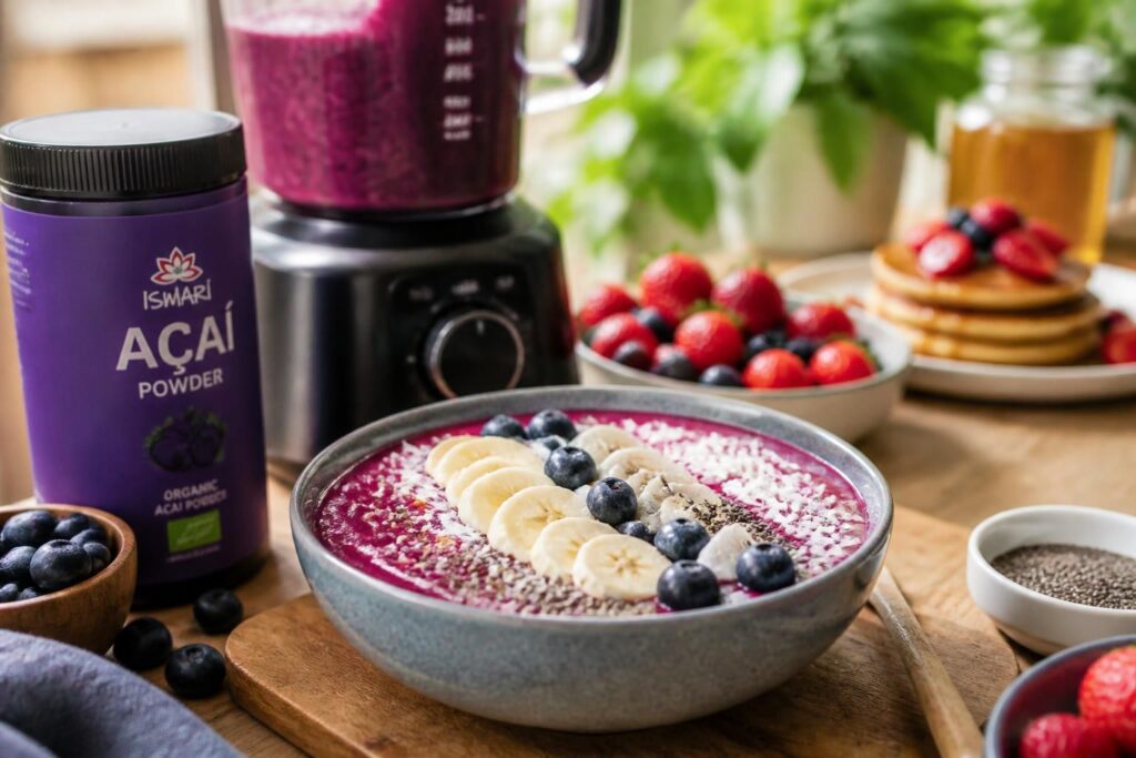 découvrez comment intégrer l'acai, ce superfruit aux multiples bienfaits, dans vos recettes quotidiennes pour booster votre santé et savourer des plats délicieux.