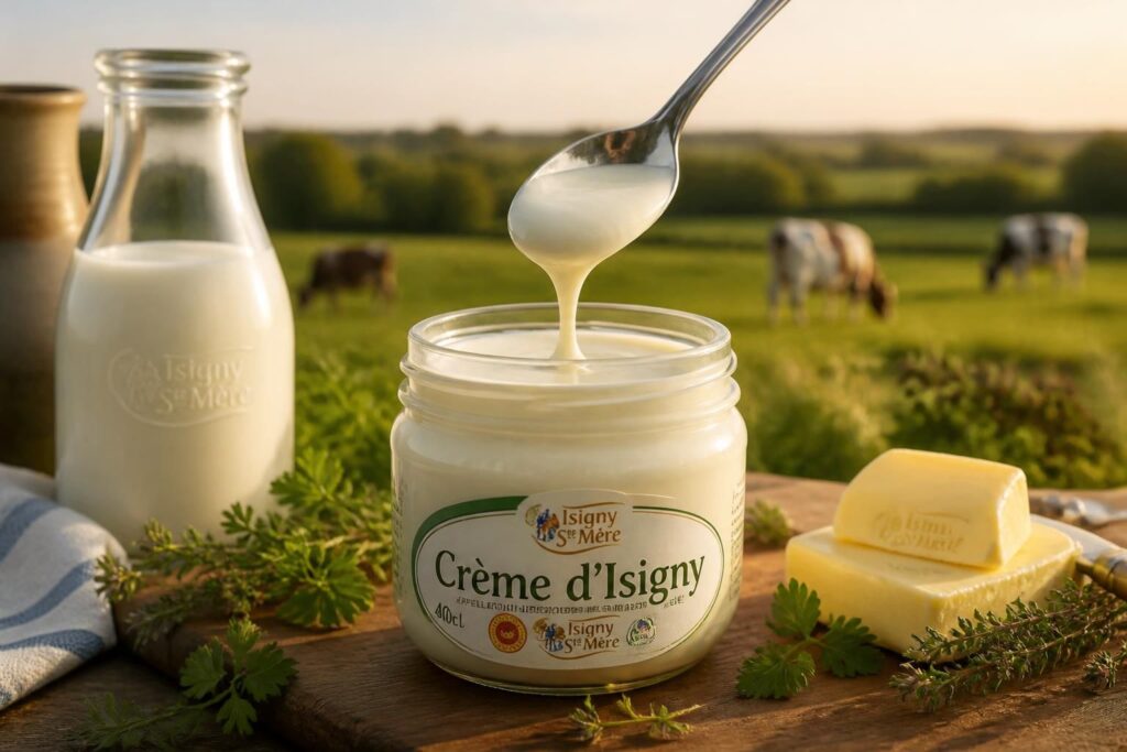 découvrez la crème d'isigny, l'ingrédient secret pour apporter une onctuosité incomparable à toutes vos recettes culinaires.