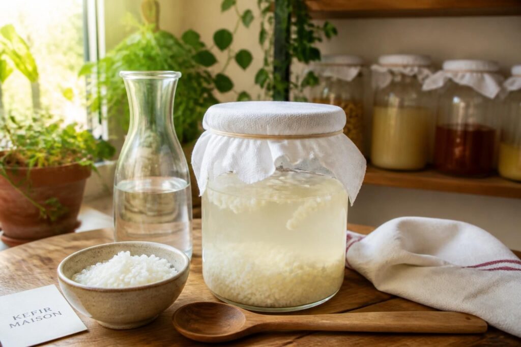 découvrez nos astuces simples pour réussir la fermentation maison de votre kéfir. apprenez à faire du kéfir chez vous facilement et profitez d'une boisson saine et naturelle.