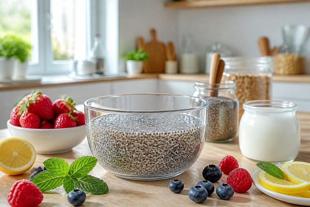 découvrez les bienfaits des graines de chia pour la santé et apprenez comment les intégrer facilement dans vos recettes quotidiennes pour une alimentation saine et équilibrée.