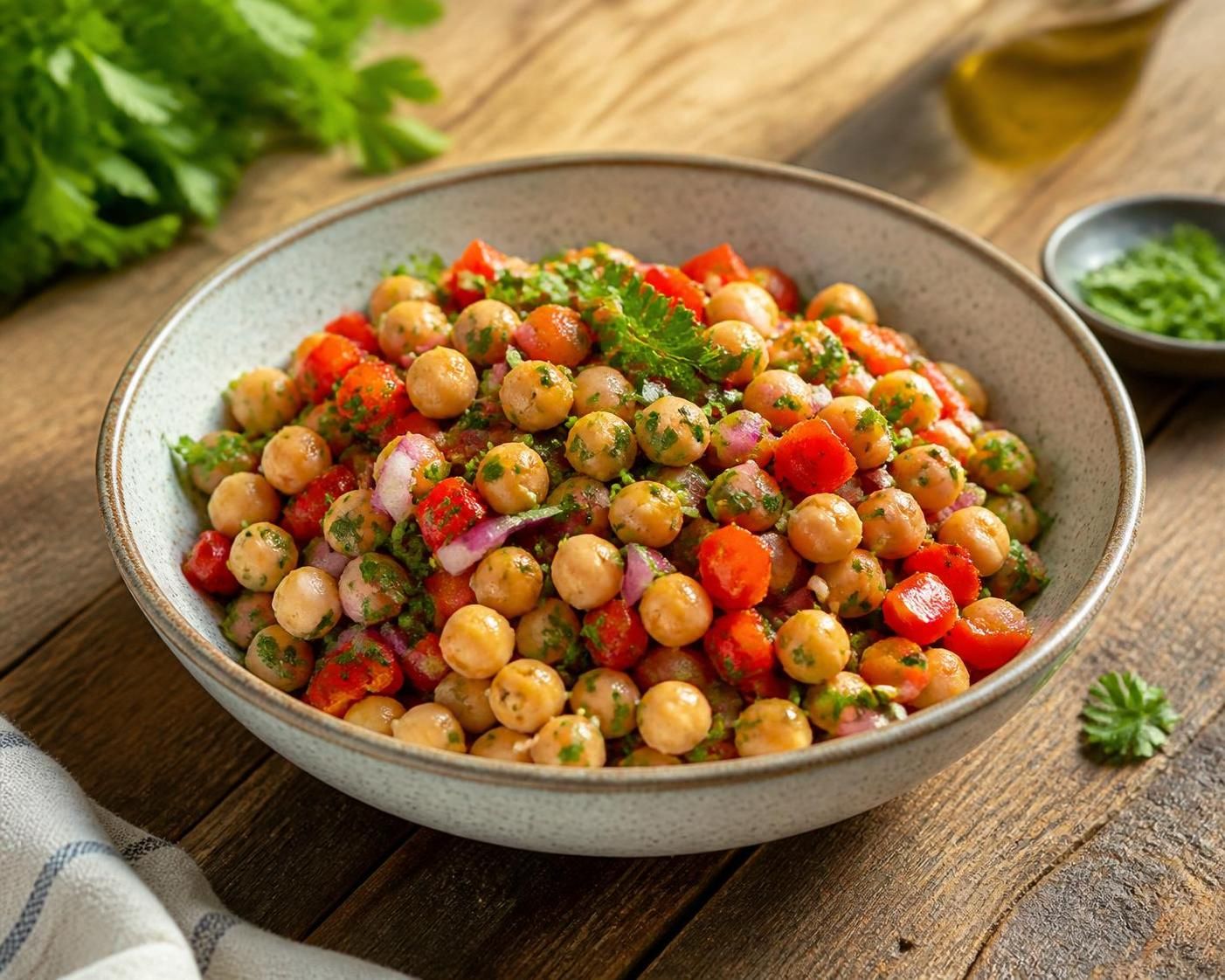 découvrez nos astuces pour préparer la meilleure salade de pois chiches, savoureuse et rapide à réaliser. une recette saine et gourmande idéale pour toutes les occasions.
