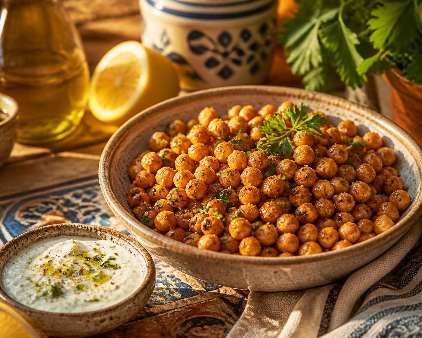 découvrez notre recette croustillante de pois chiche grillé, l'apéritif healthy et gourmand qui va révolutionner vos moments entre amis.