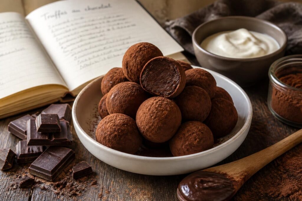 découvrez notre recette facile de truffes au chocolat pour des bouchées fondantes et gourmandes, parfaites pour régaler vos papilles et impressionner vos invités.