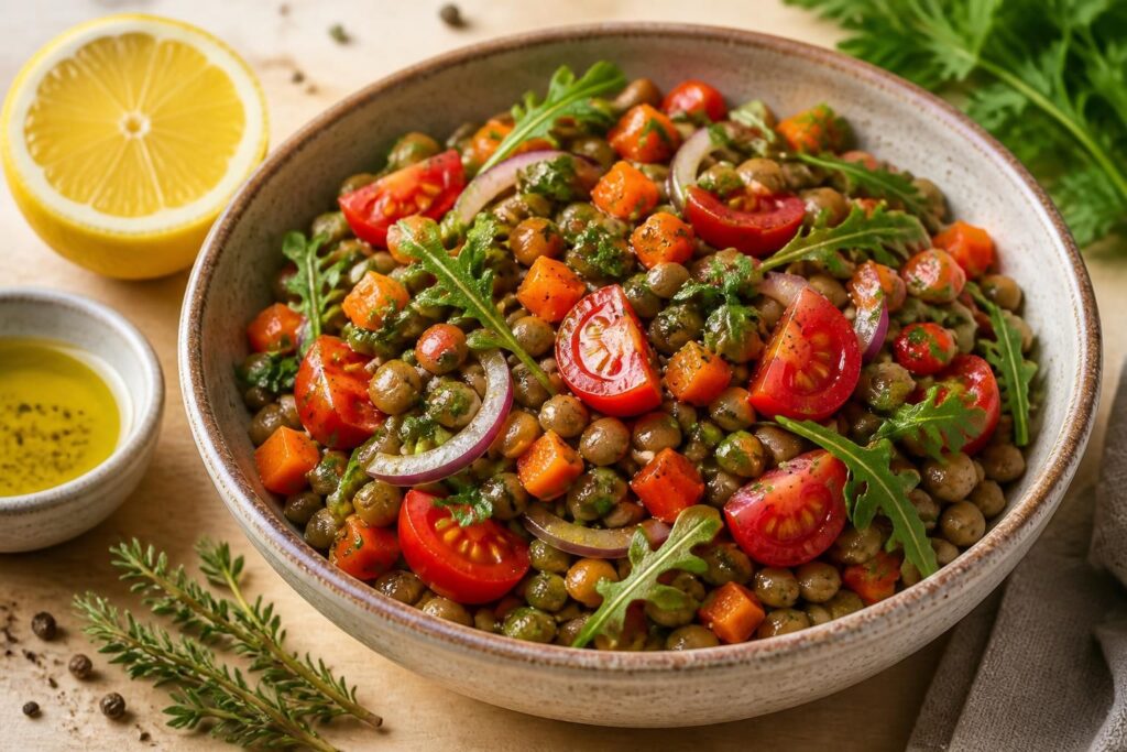 découvrez nos astuces pour préparer une salade de lentilles saine et gourmande, parfaite pour toutes les saisons. recettes simples, équilibrées et savoureuses à adopter toute l'année.
