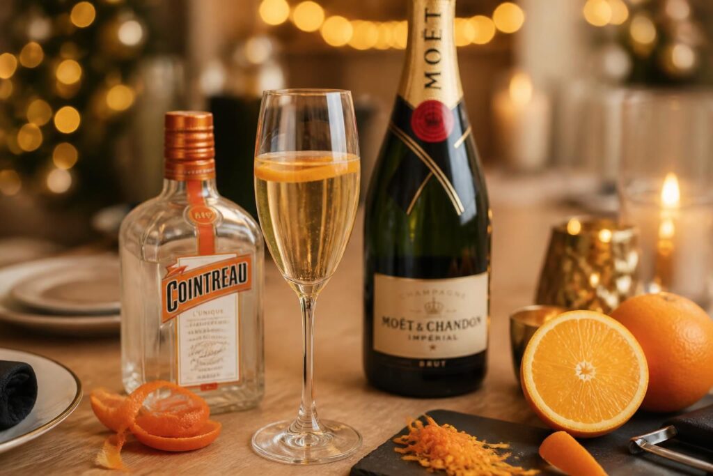 découvrez la recette élégante de la soupe de champagne au cointreau, parfaite pour un apéritif festif et raffiné. surprise et saveurs garanties !
