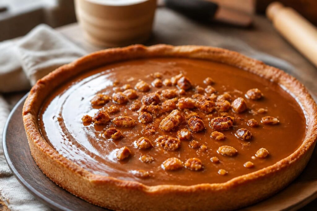découvrez l’astuce des chefs pour réussir une tarte au praline avec une pâte à la fois croustillante et fondante, pour un dessert irrésistible.