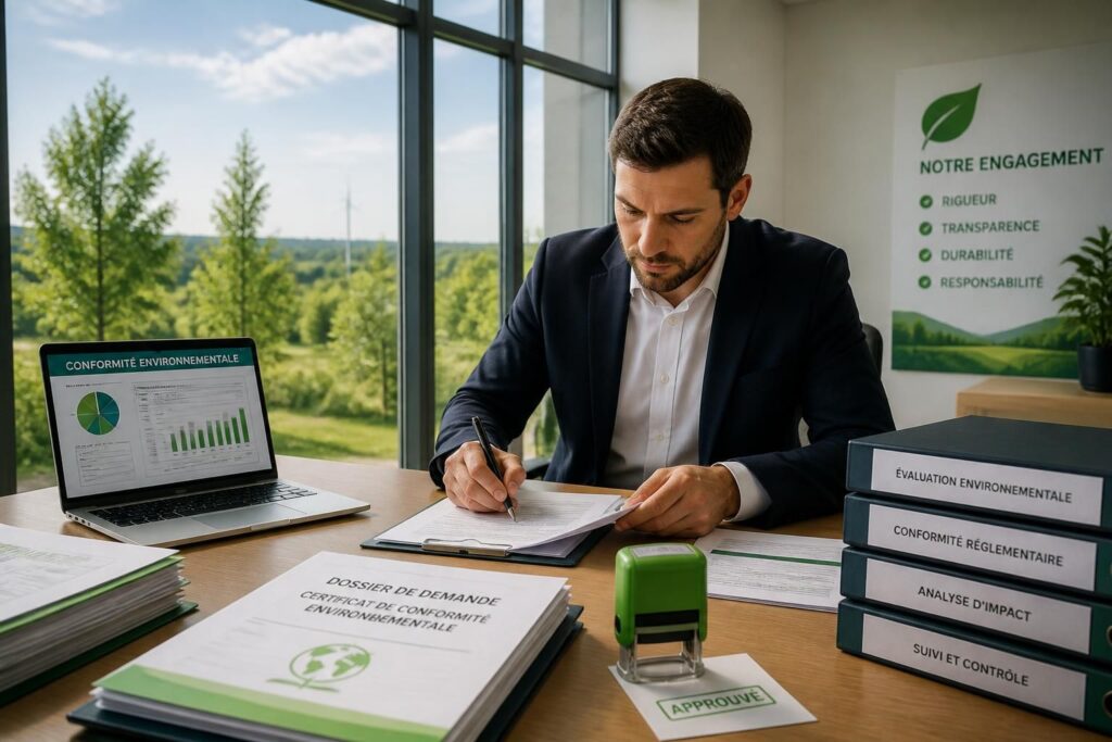 découvrez les exigences et les étapes clés pour obtenir un certificat de conformité environnementale, essentiel pour assurer le respect des normes écologiques dans vos projets.