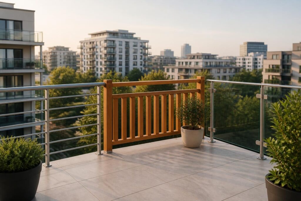 découvrez comment choisir le garde-corps idéal pour votre balcon en extérieur : aluminium, bois ou verre, analysez leurs avantages pour allier sécurité et esthétique.