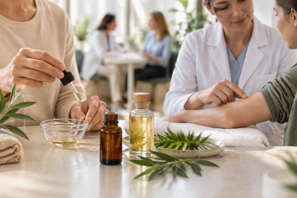 découvrez les usages et précautions de l’huile essentielle de tea tree pour les soins et les mycoses. en cas d’infection urinaire, consultez un professionnel de santé.