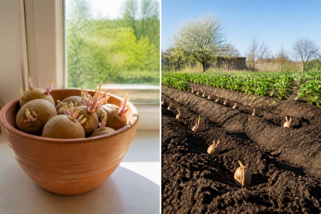 découvrez le meilleur moment pour planter des pommes de terre germées, que ce soit en pot ou en pleine terre, pour garantir une récolte réussie.