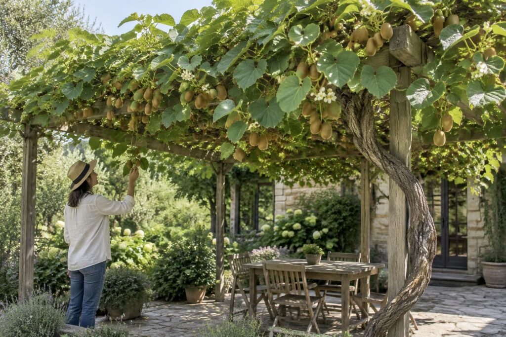 découvrez le nom du kiwi, ses variétés autofertiles et la taille adulte de l’arbre, avec des conseils pour choisir et cultiver votre plante.